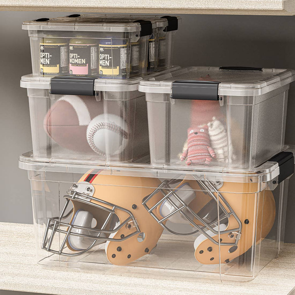 Superio Clear Closet Storage Organizing Container - M/L Size