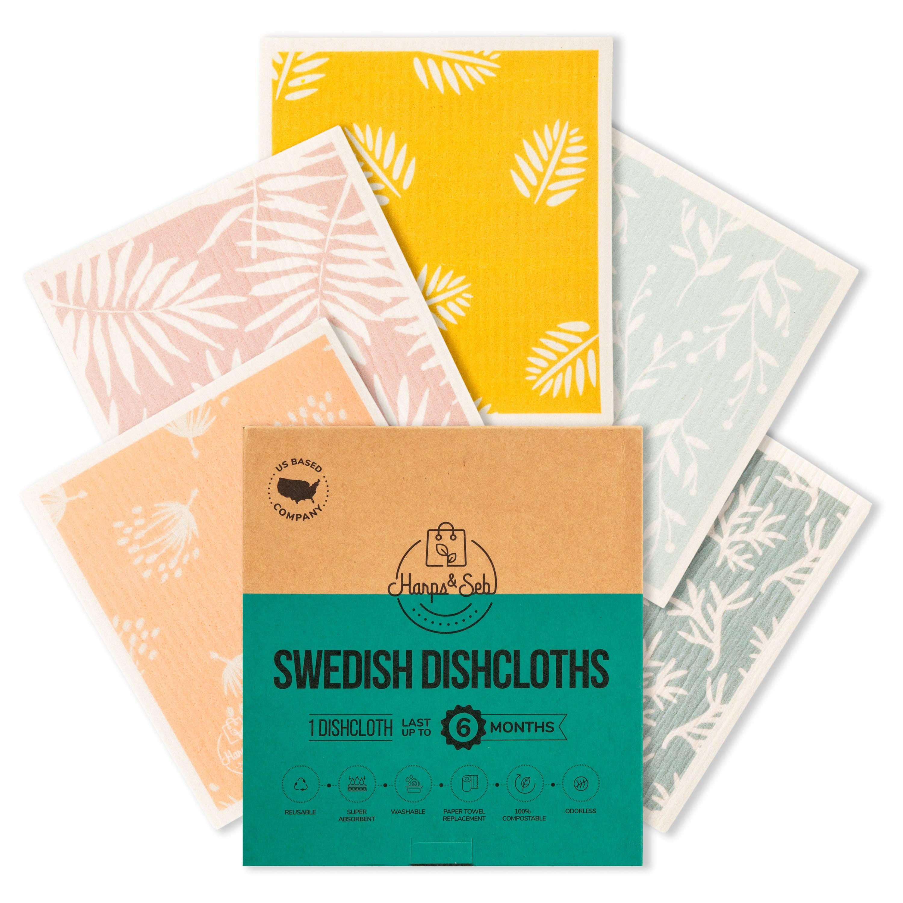 5 Pack - Leafy Vines
