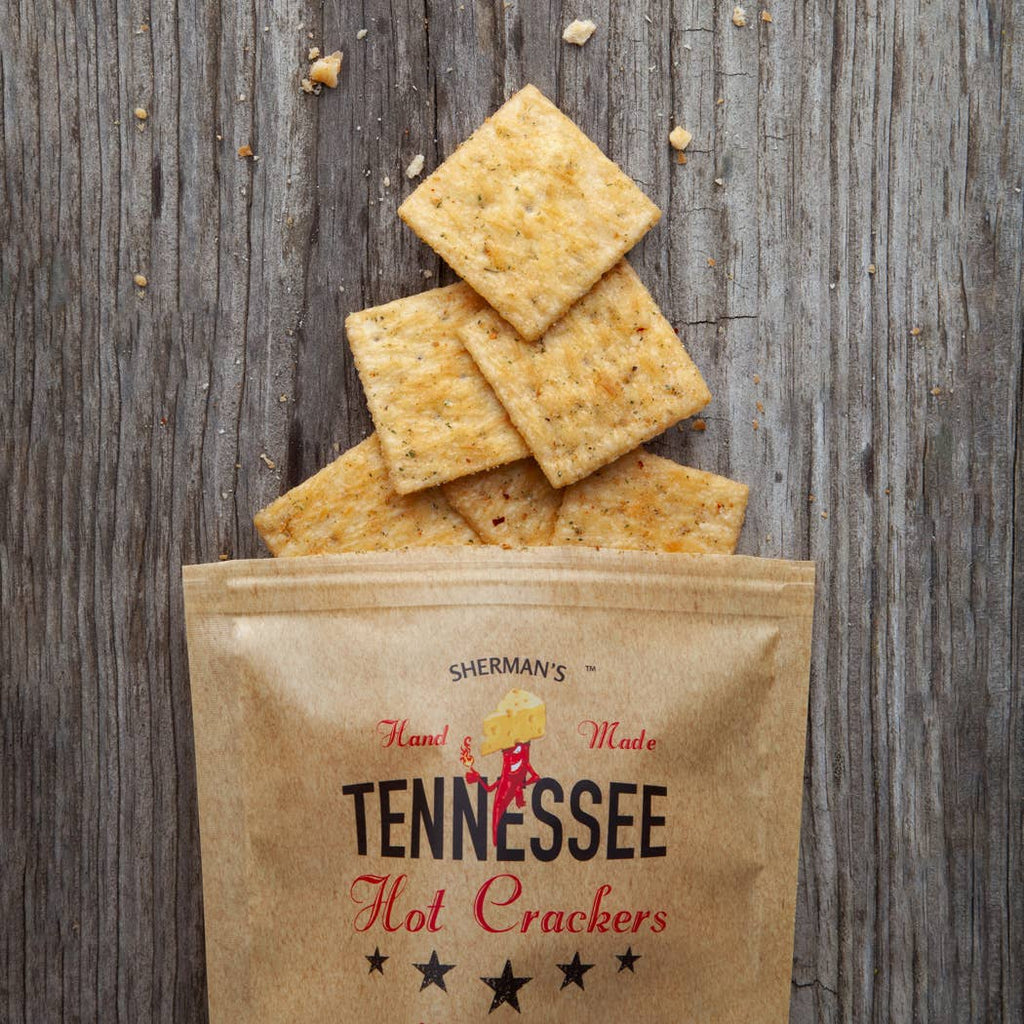 Sherman's Tennessee Hot Crackers, White Cheddar Flavor 30 CT