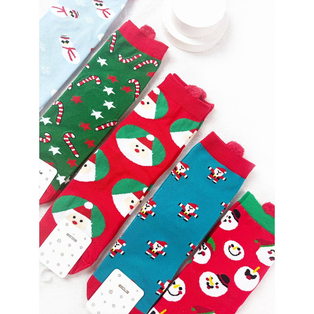 5 Kinds Cute Christmas Theme Socks