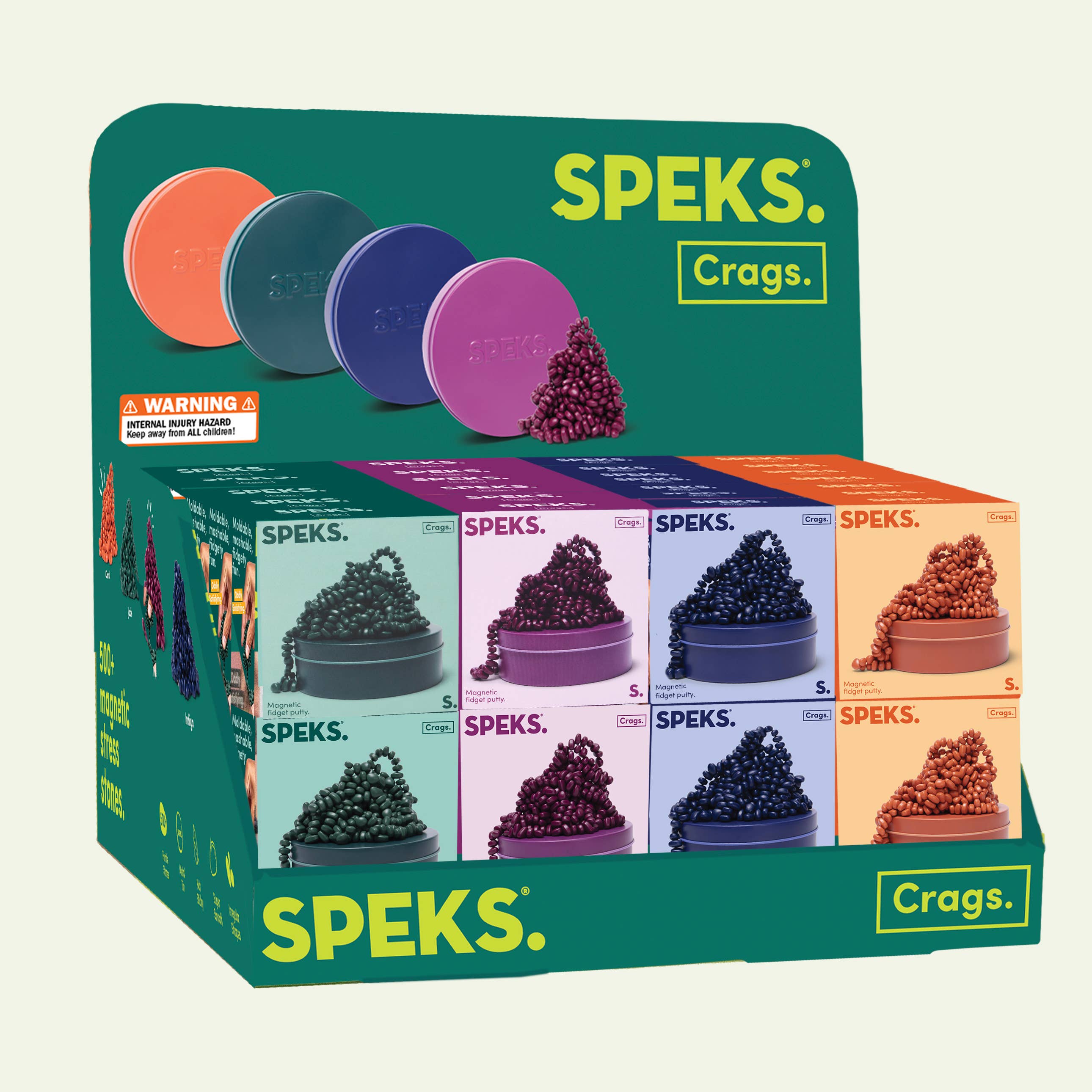 Mini Matte Crags Assorted Case Pack