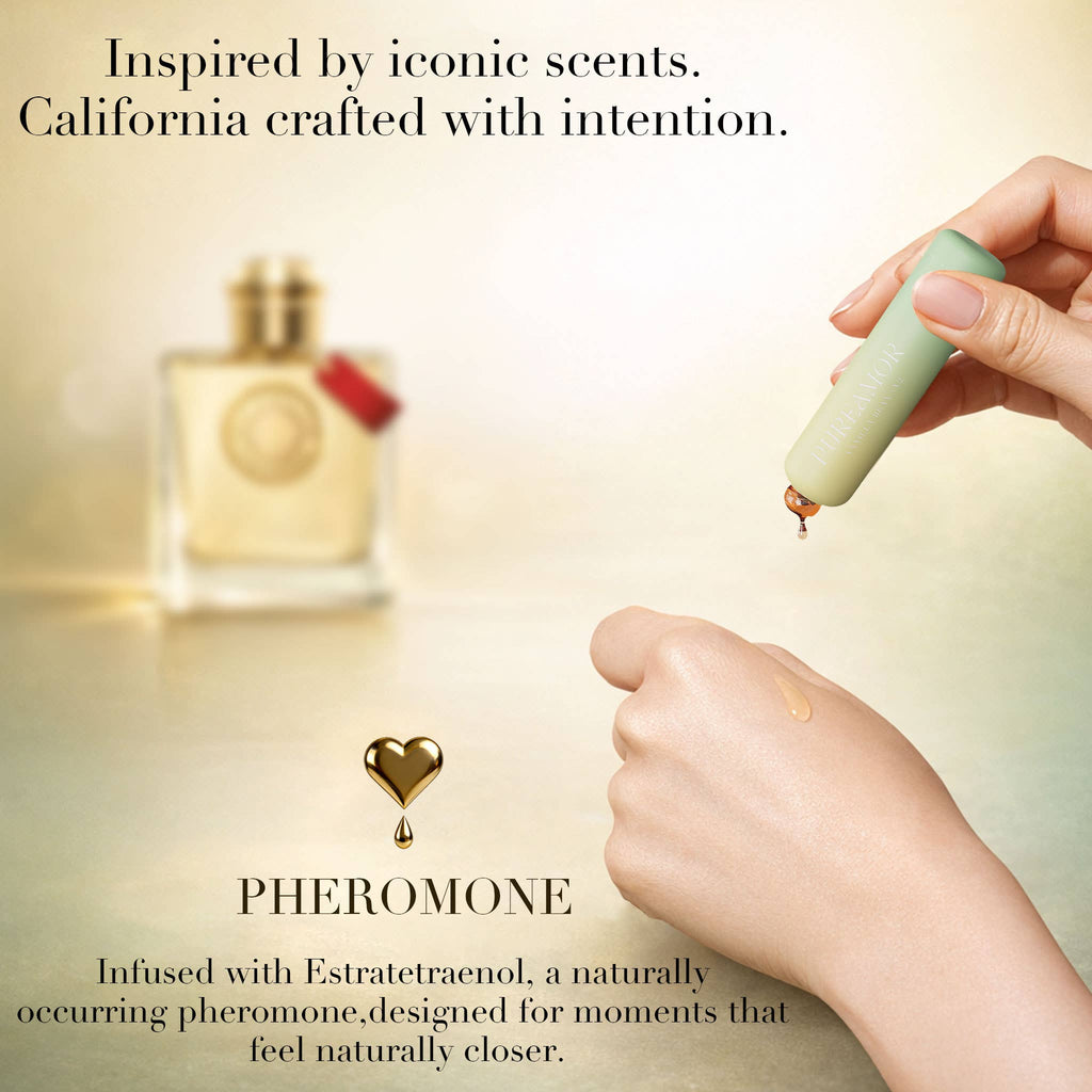Vanilla Bean Pheromone Perfume Oil Keychain - 2ml Mini