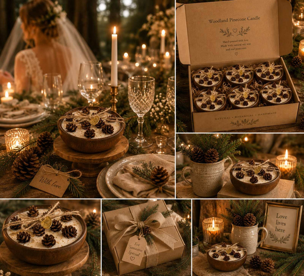 Woodland Pinecone Candle