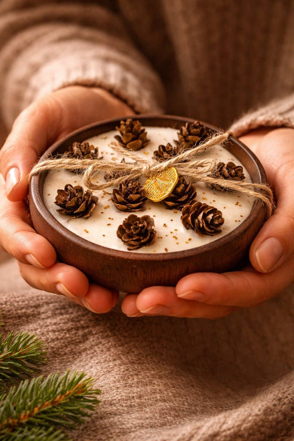 Woodland Pinecone Candle