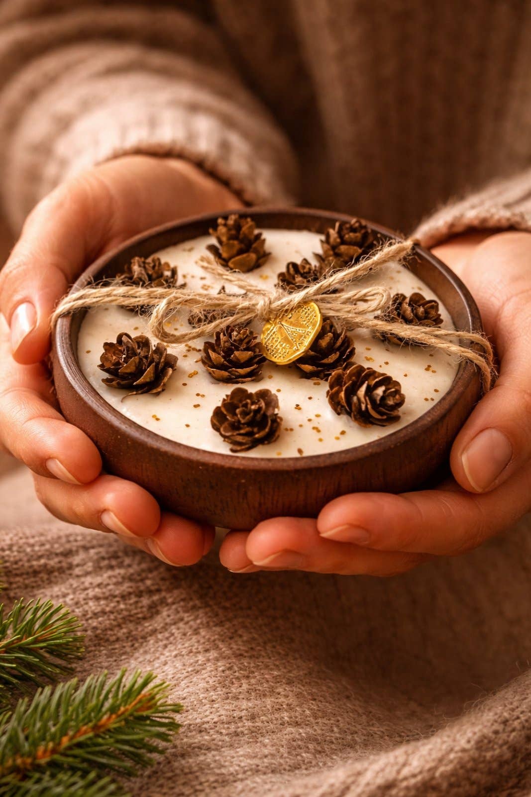 Woodland Pinecone Candle