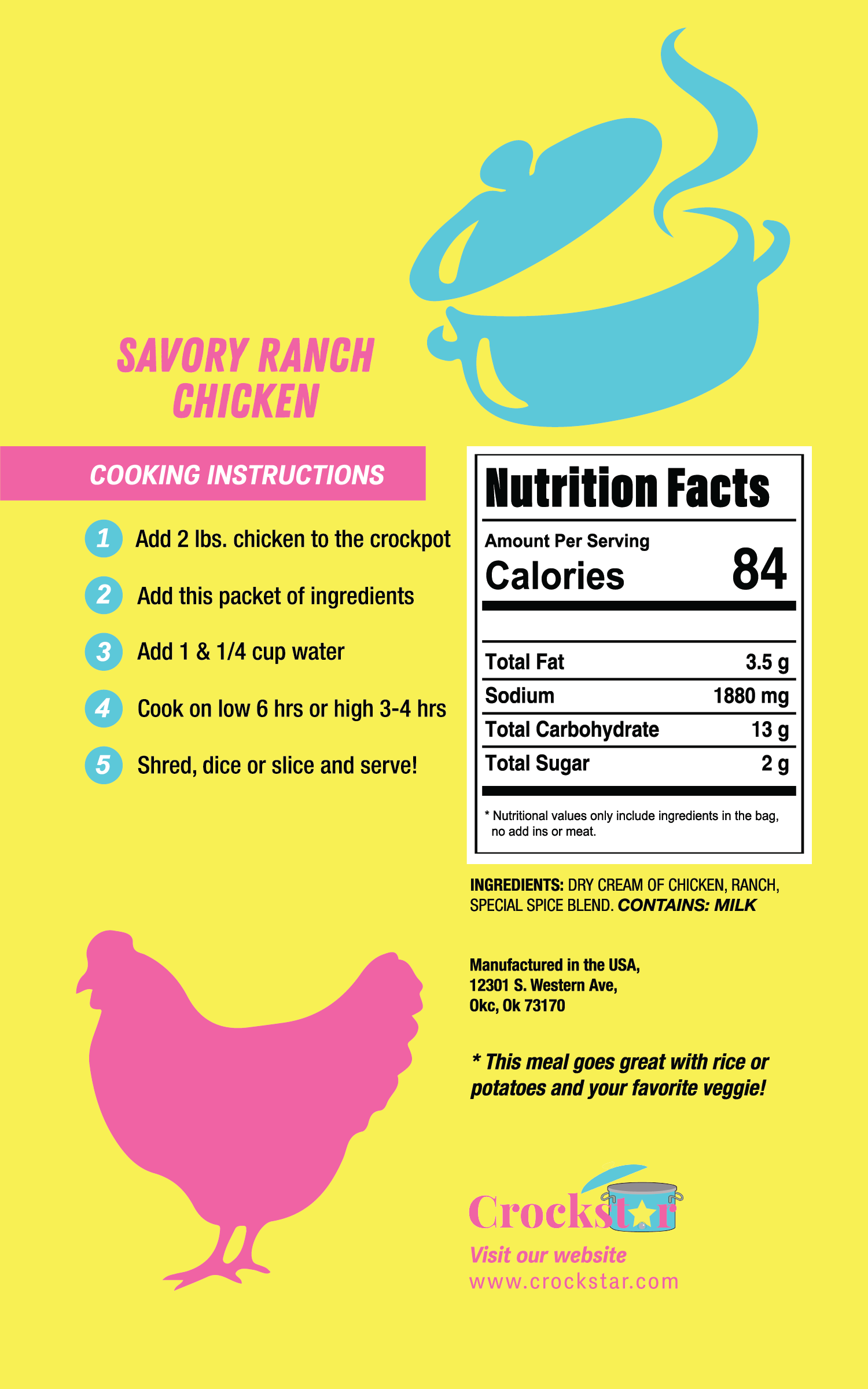 Savory Ranch Chicken 