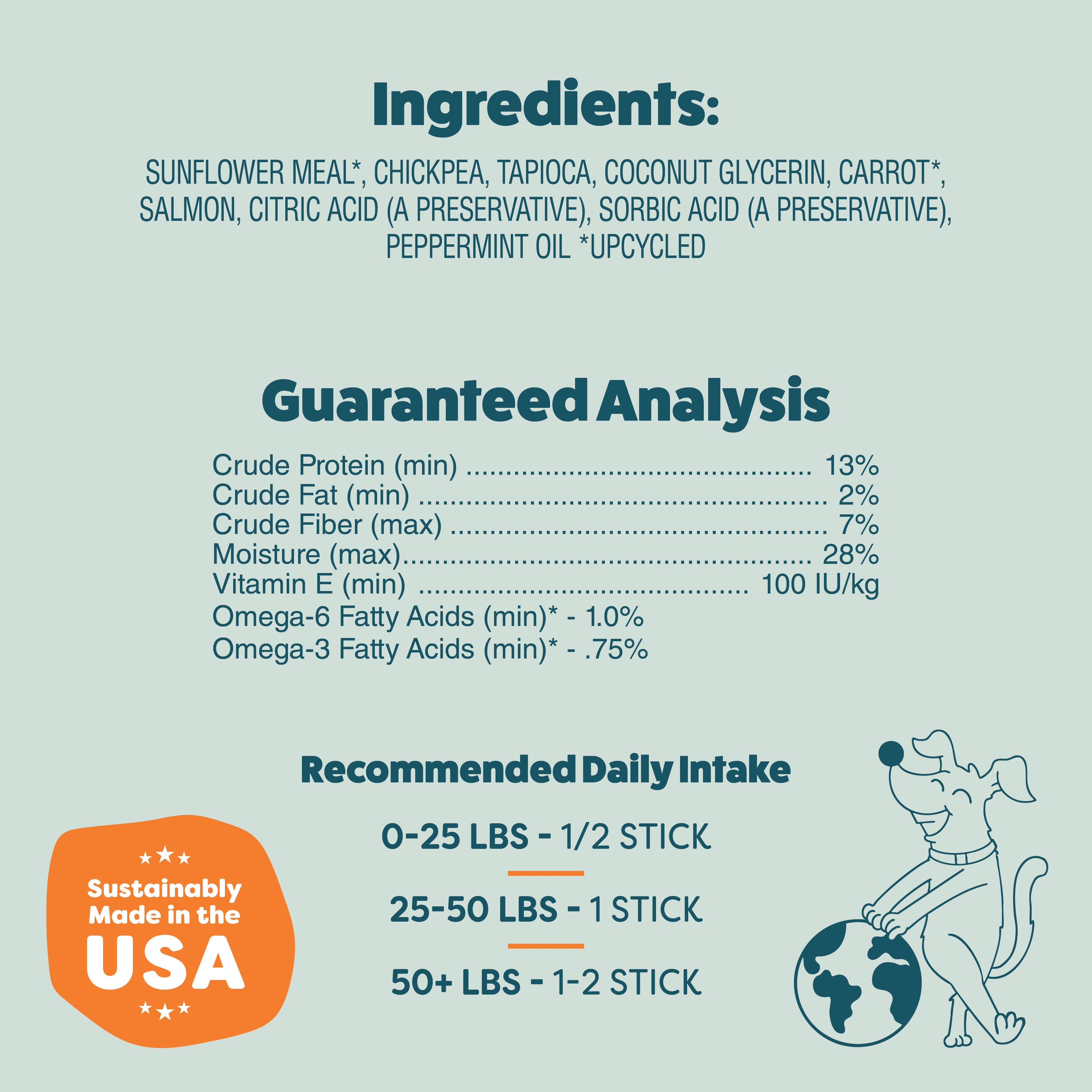 Carrate Chomp Dental Sticks Dog Treats