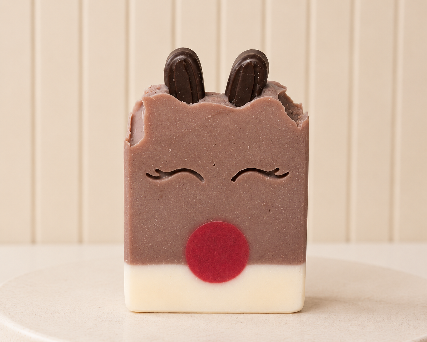 Rudolph Christmas Soap | Holiday Reindeer Soap