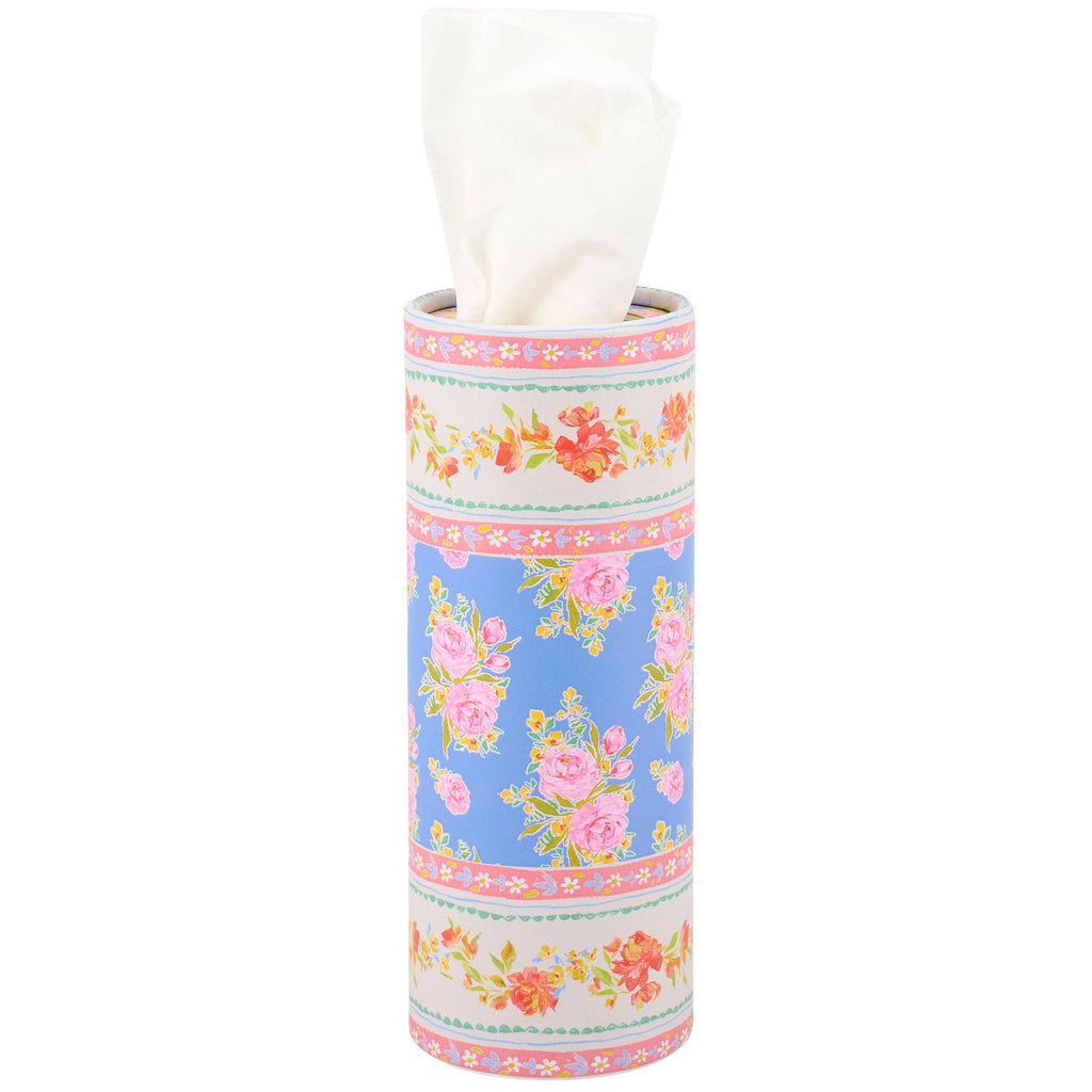 French Floral Tissue Box Set