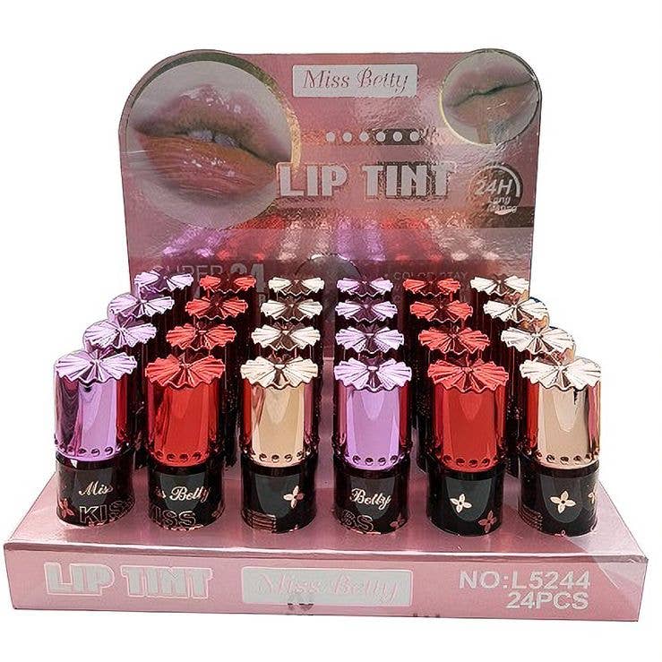 24pk Kiss Shiny Color Lip Tint
