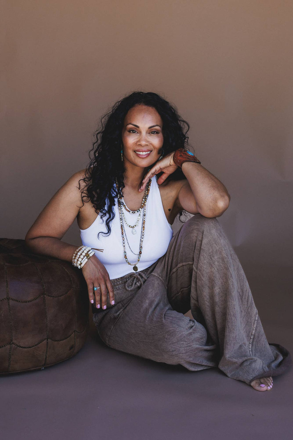 Relaxing Robin Wide Leg Pant - New Mocha