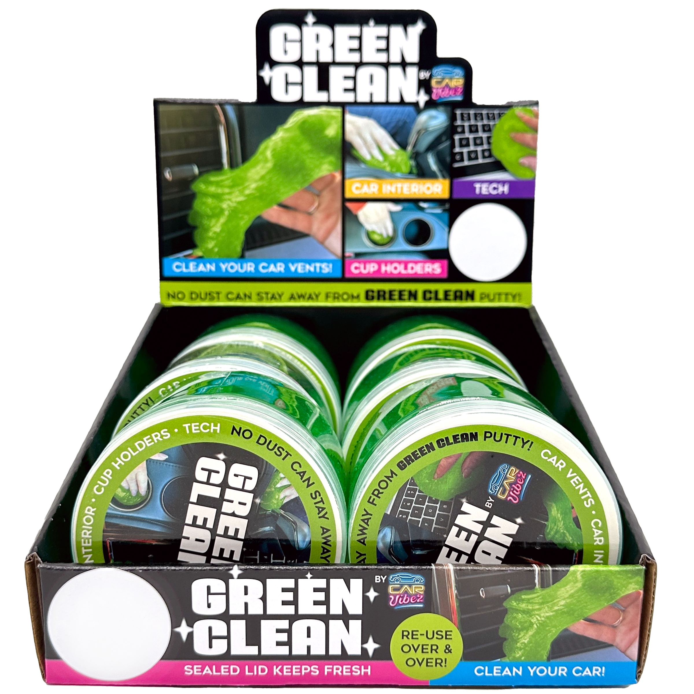Car Vibez Green Cleaning Car Putty