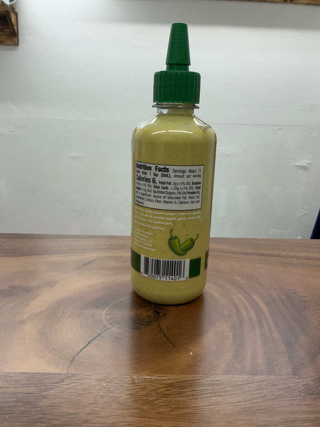 Creamy green sauce