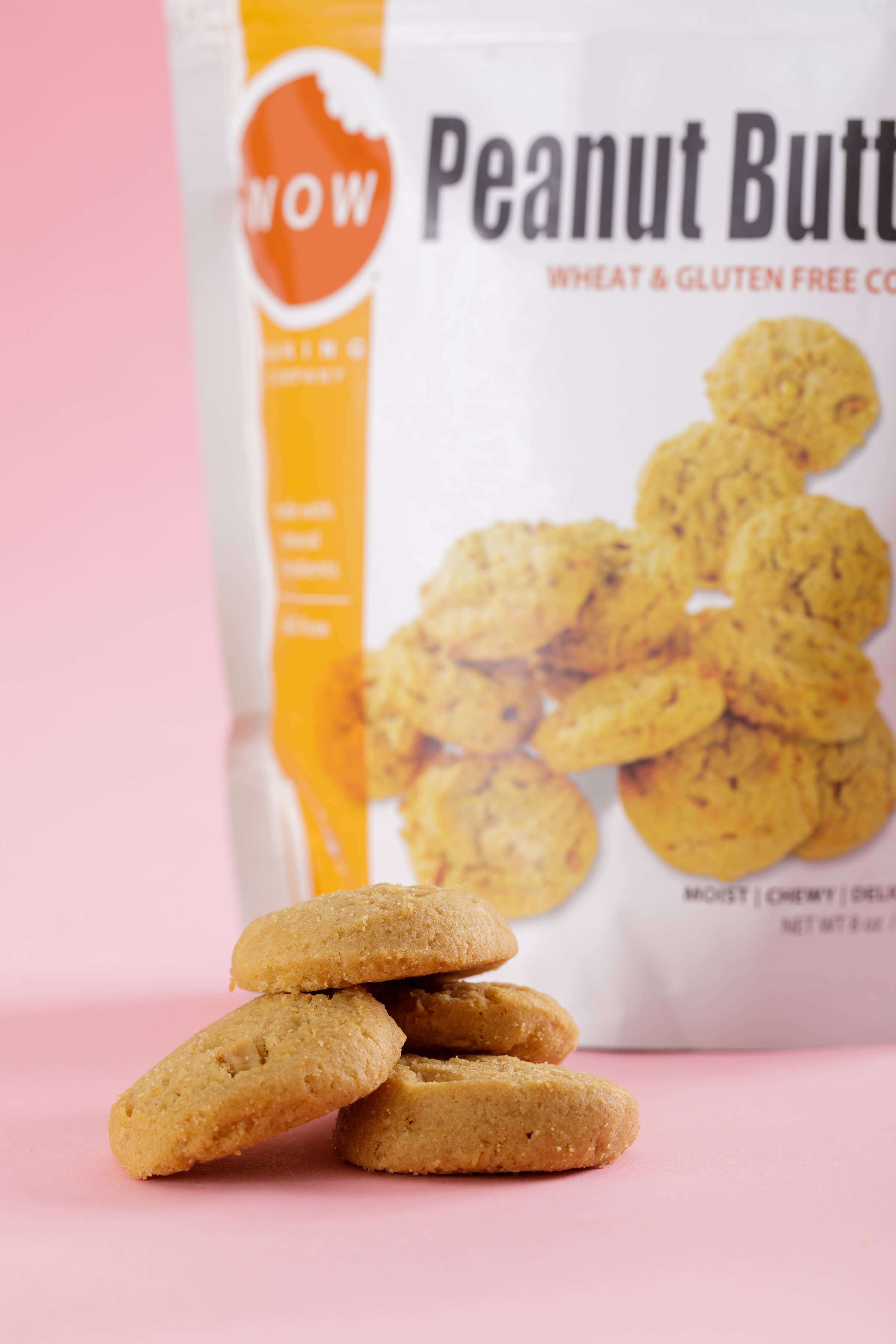 Gluten-Free Peanut Butter Cookie Resealable Bag