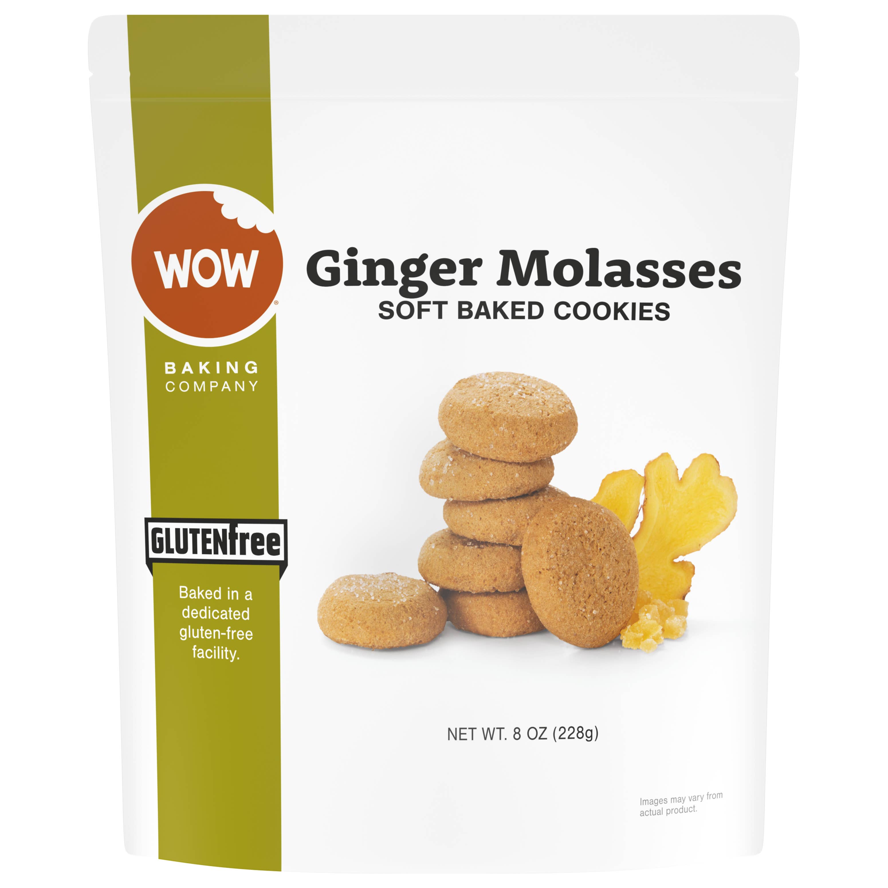 Gluten-Free Ginger Molasses Cookie Resealable Bag