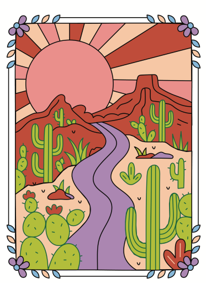 FlowArt Trace By Groove Desert Dreams