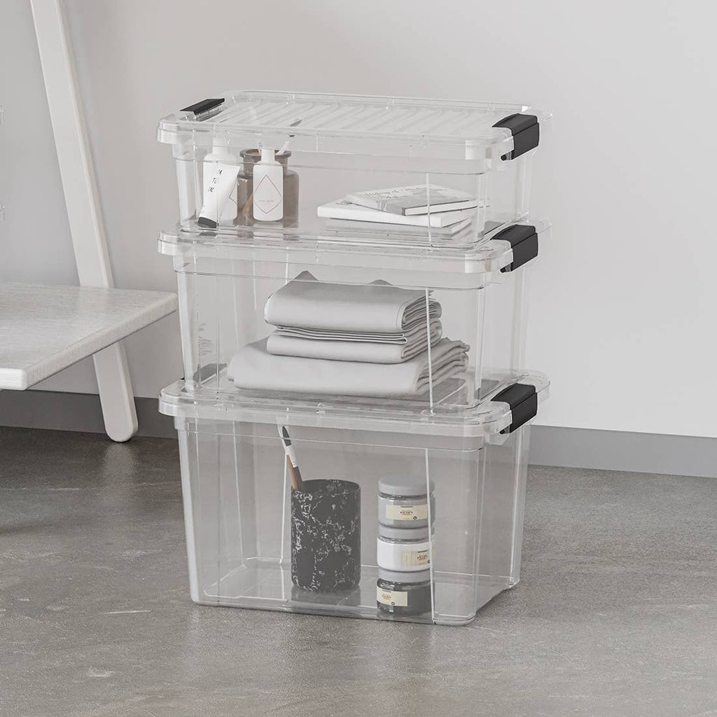 Superio Clear Closet Storage Organizing Container - M/L Size