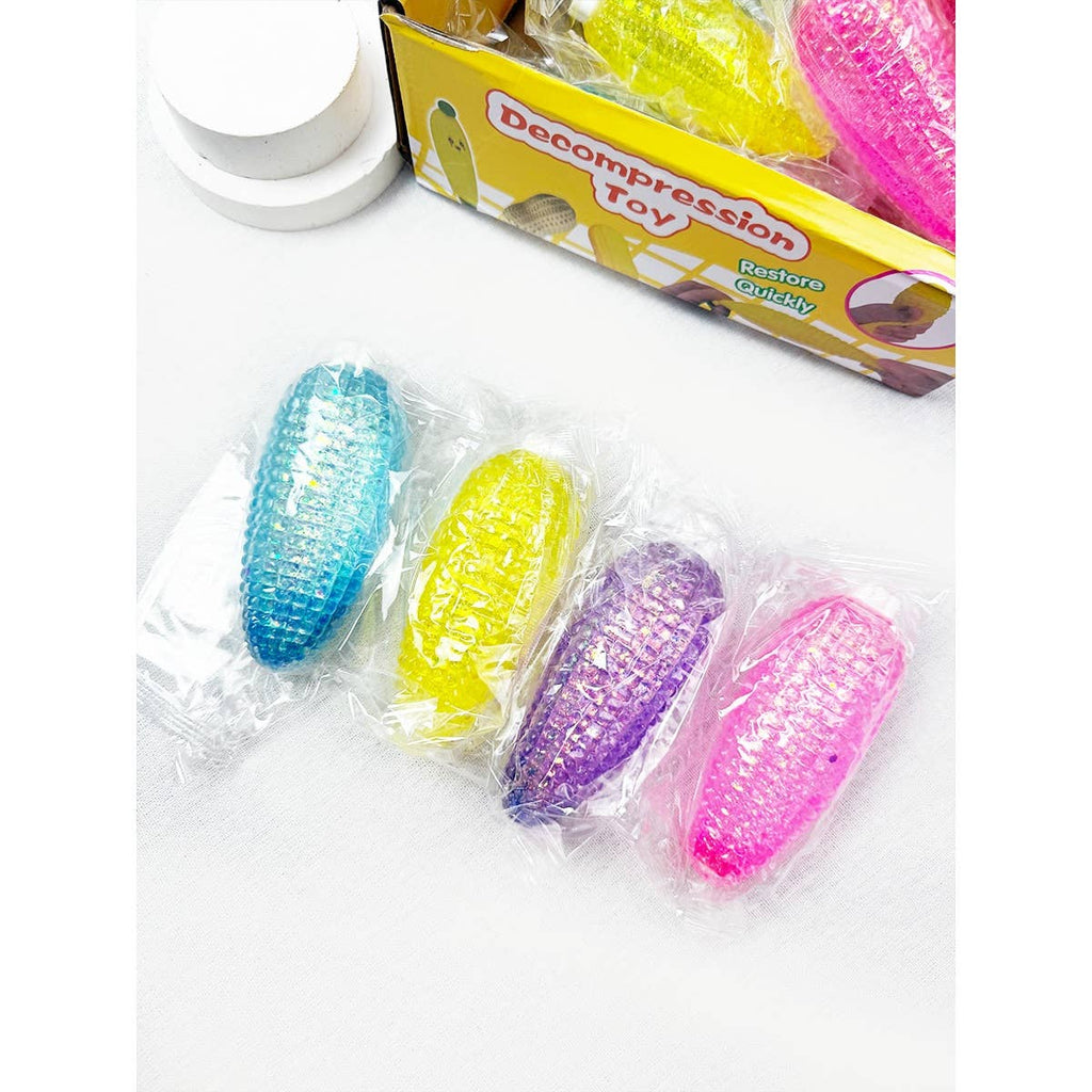 Corn Shaped Maltose Texture Stress Relief Squeeze Toy