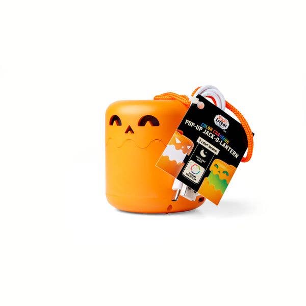 Spooky LITES! Color Changing Pop-Up Jack-O-Lantern