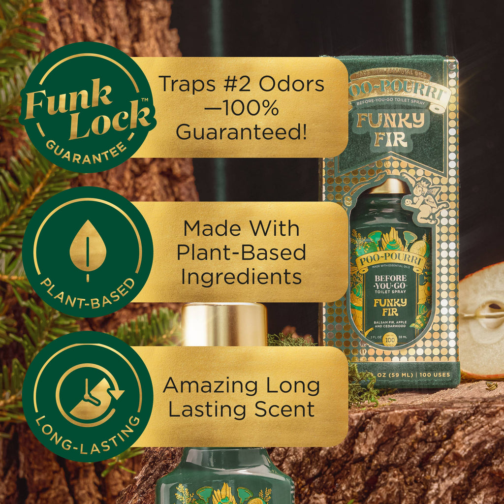 Holiday Poo~Pourri - Funky Fir 2 oz Boxed