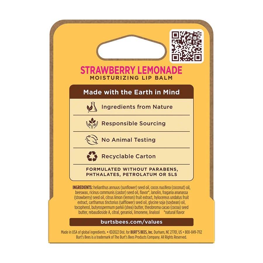 Strawberry Lemonade Lip Balm  0.15 oz. Blister Box