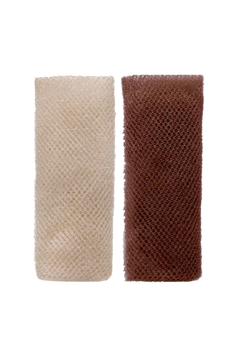 CALA 69493 Nude 2 pcs Exfoliating Bath Long Towels - 6 pc