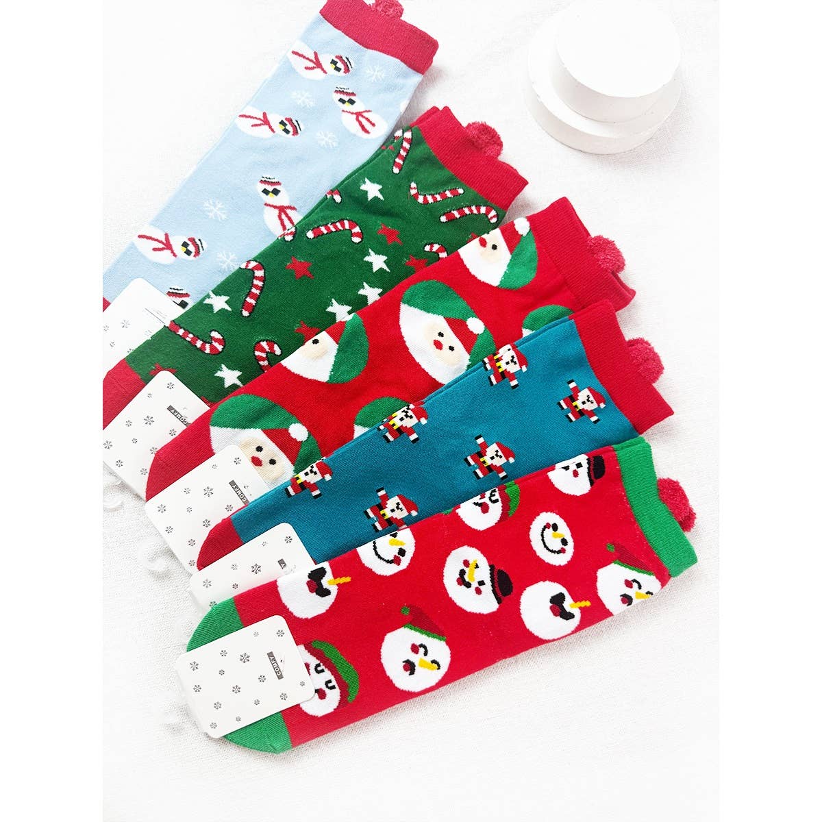 5 Kinds Cute Christmas Theme Socks