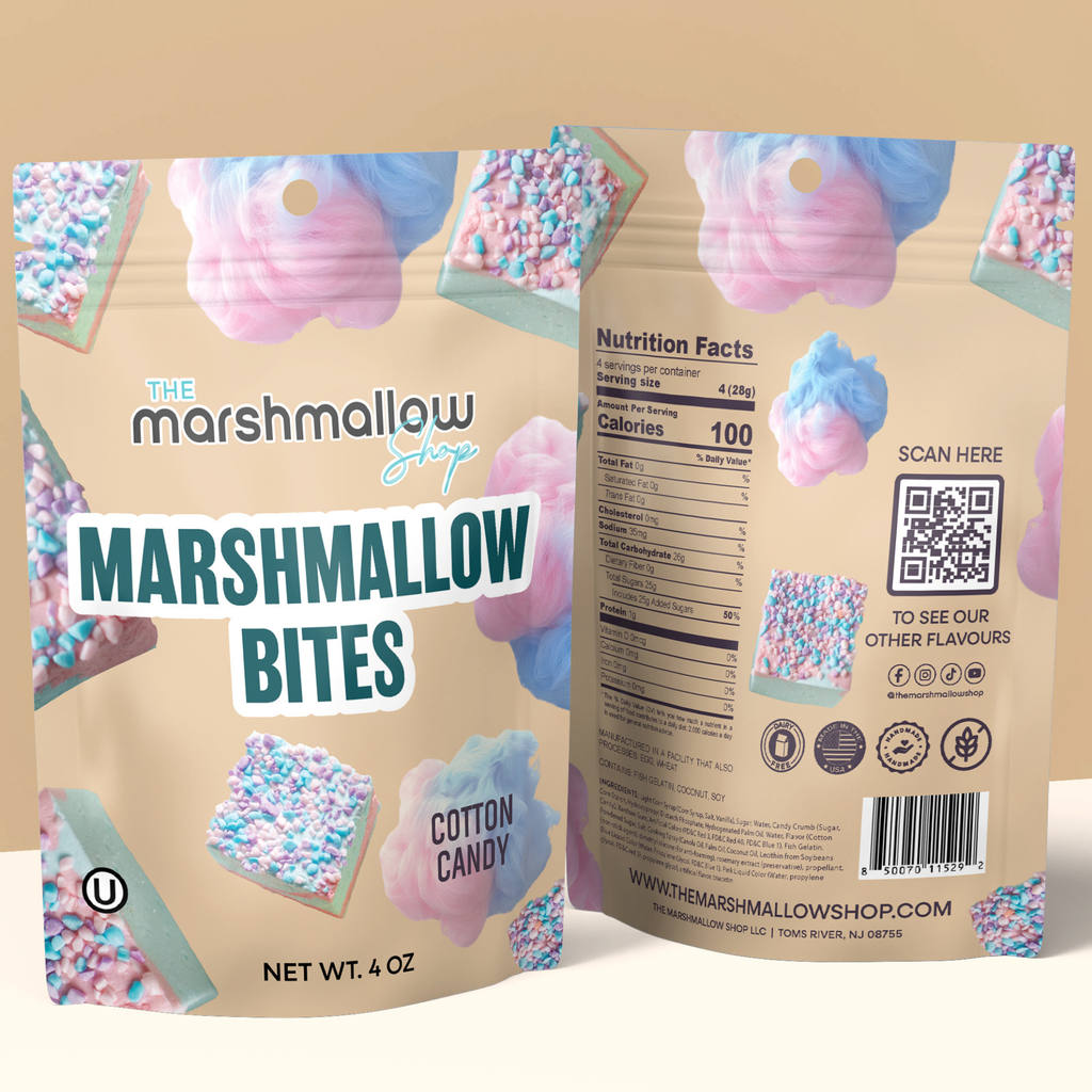 COTTON CANDY MARSHMALLOW BITES