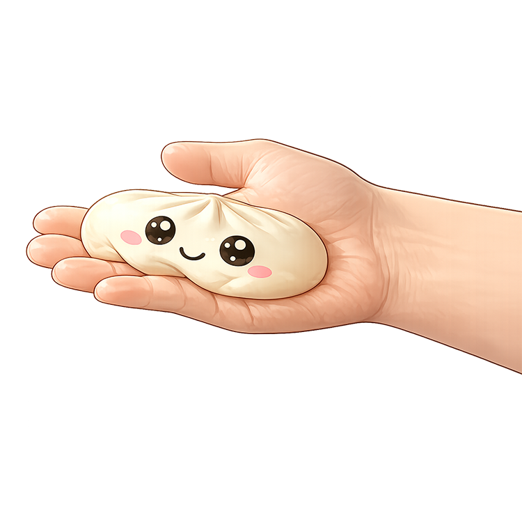 Fun Doh Mystery Slow Rise Dumpling VIRAL Squish Toy