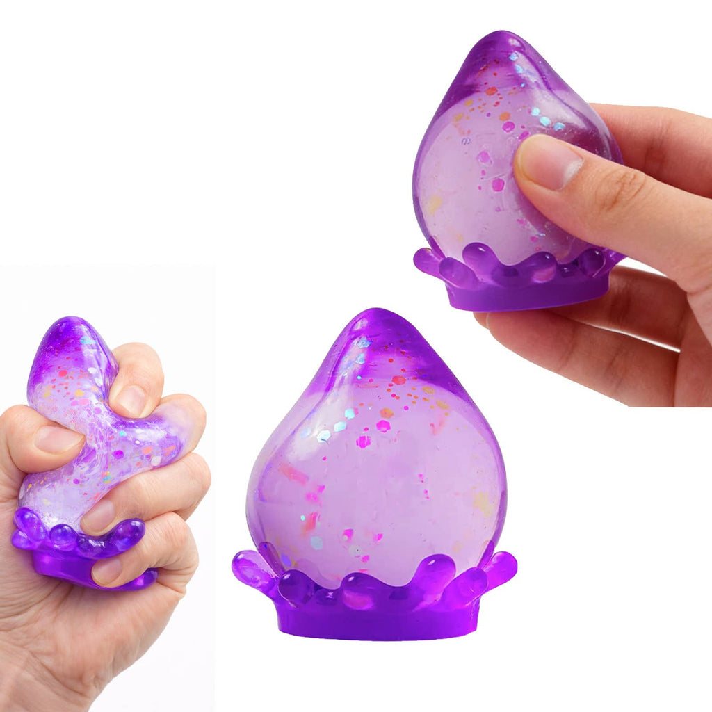 TPR Water Drop Detachable Squeeze Stress Relief Squishy Toy