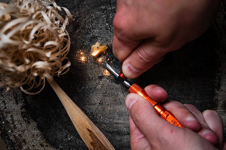 Emergency Fire Starter w/ Whistle