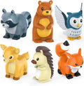 Tub Works® Woodland™ Mold Free Bath Toys, 6 Pack