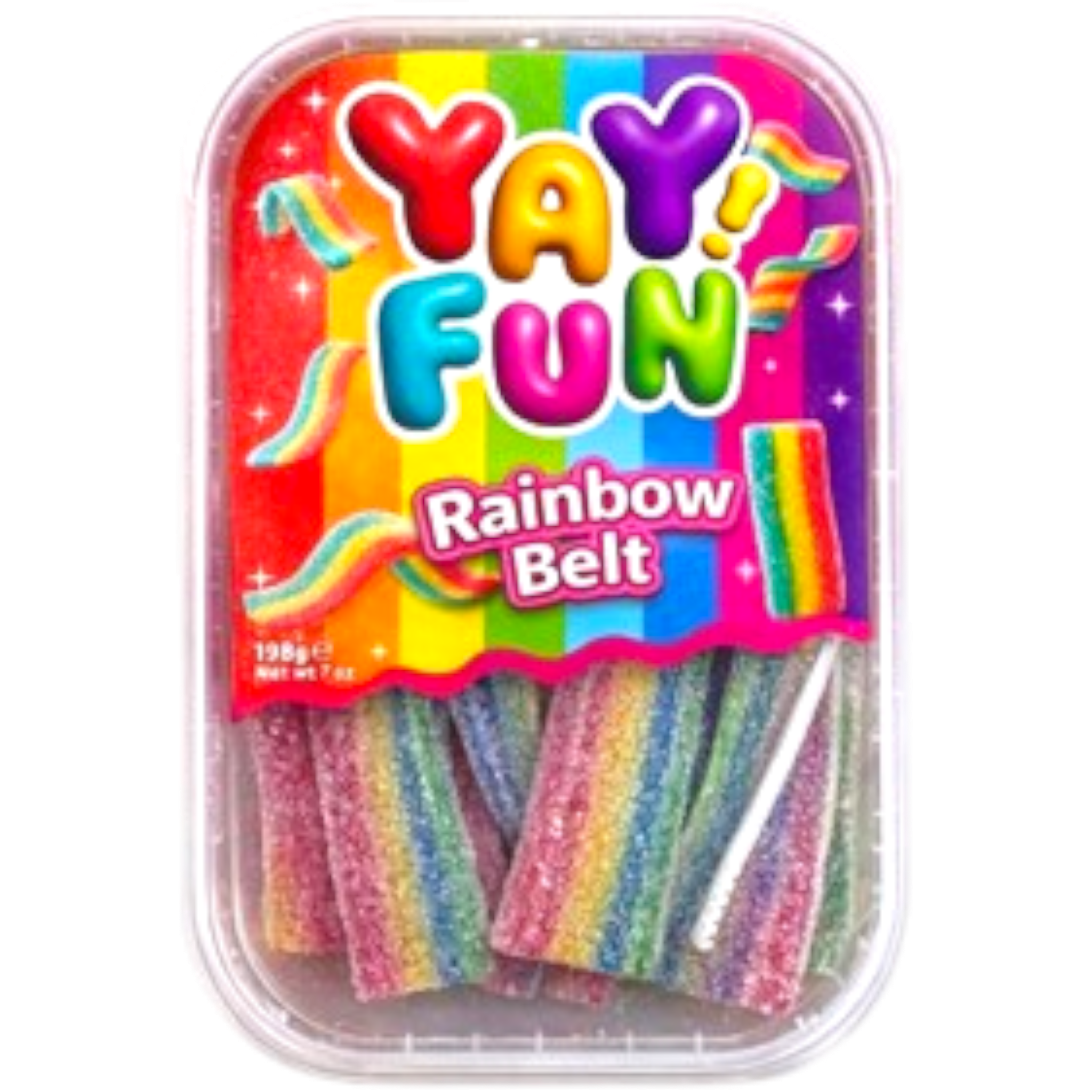 Yay Fun Rainbow Sour Belt