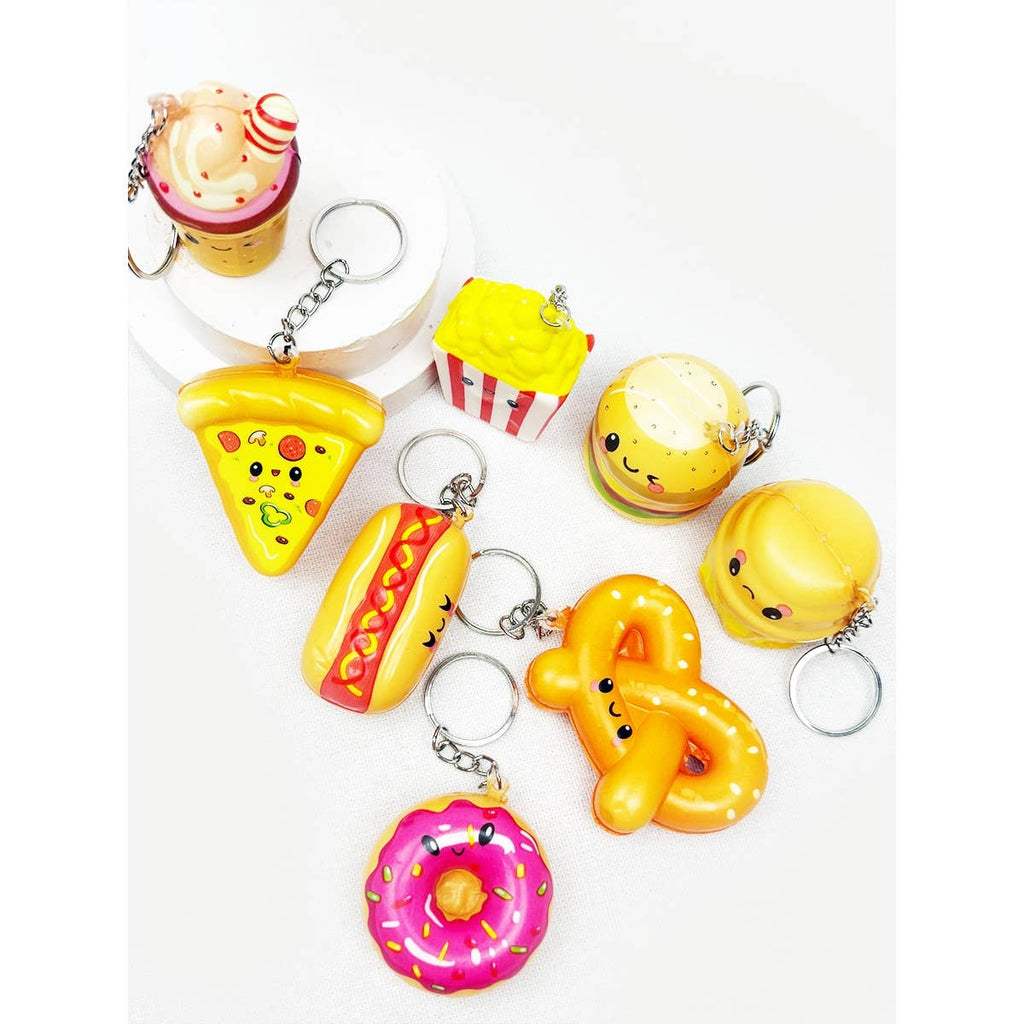 Slow Rising Fast Food Collection Squishy Keychain