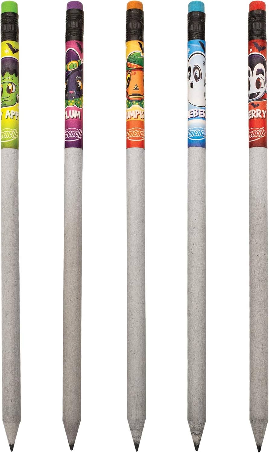 Halloween Smencils Cylinder - Scented #2 Pencils - 50 Count
