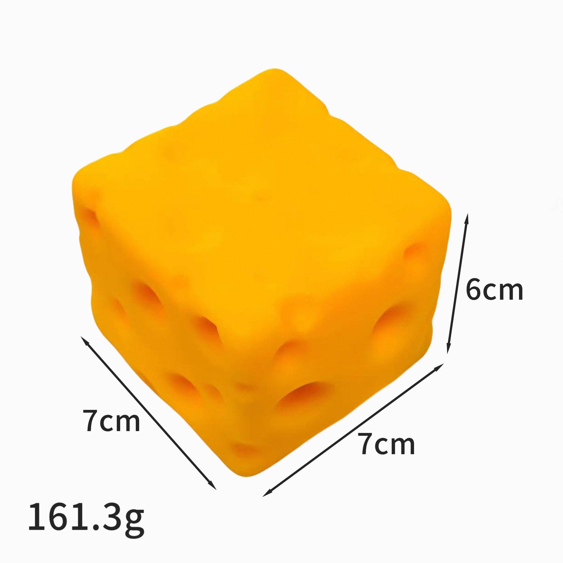 Slow Rise Realistic Cheese Squishy Stress Relief Toy