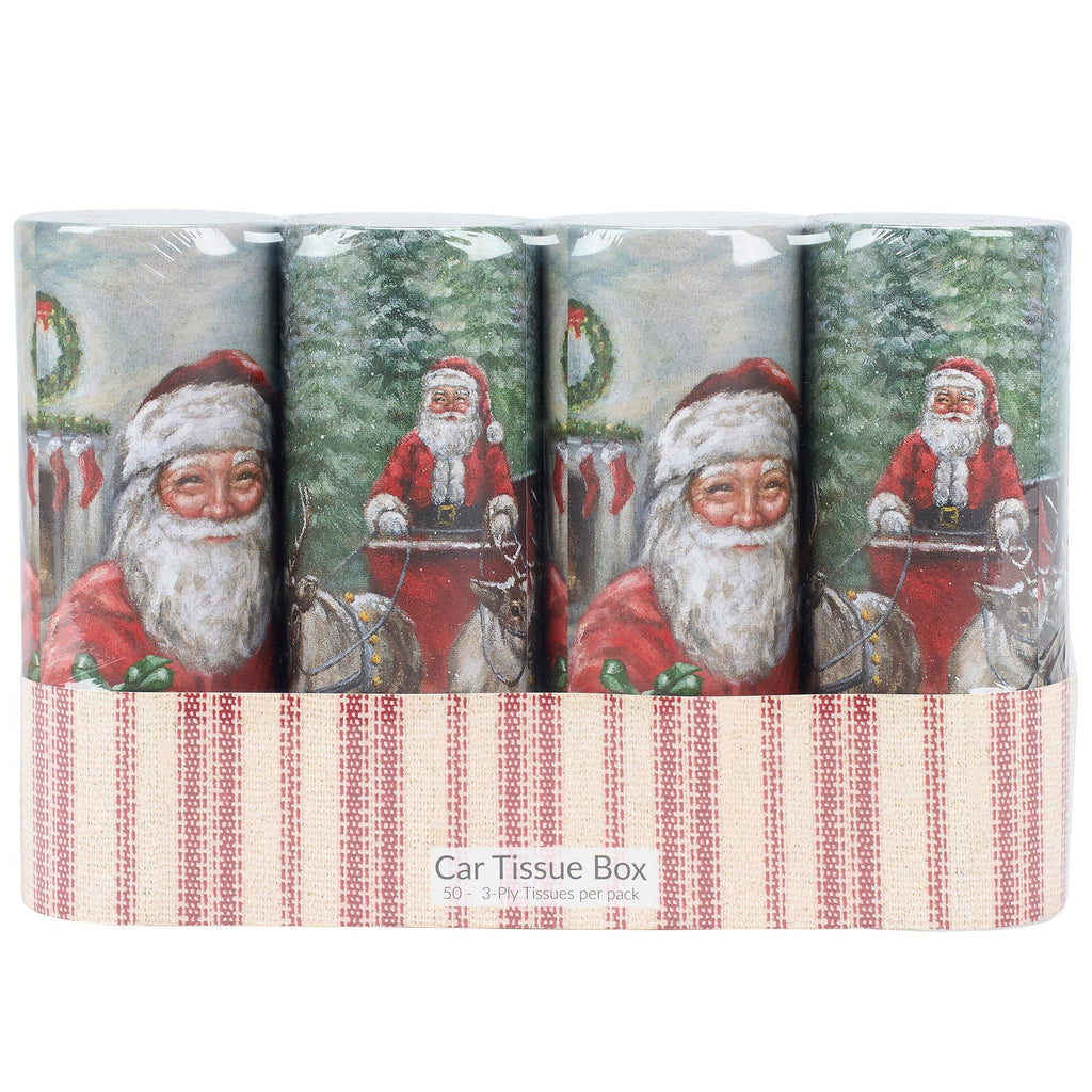 Santa Tissue Box Set