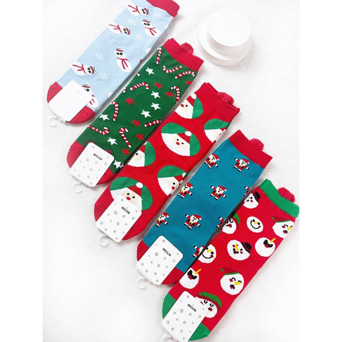 5 Kinds Cute Christmas Theme Socks