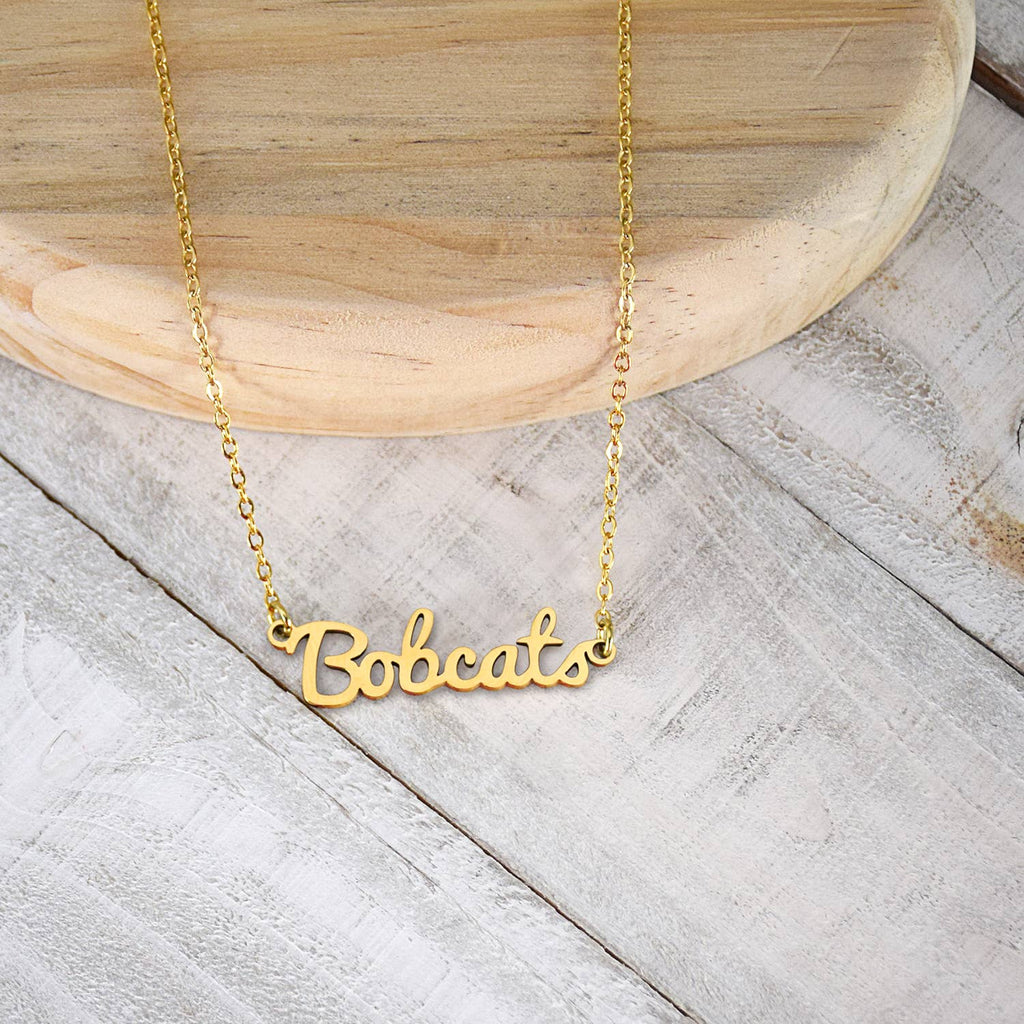 Ohio University Script Necklace Bobcats