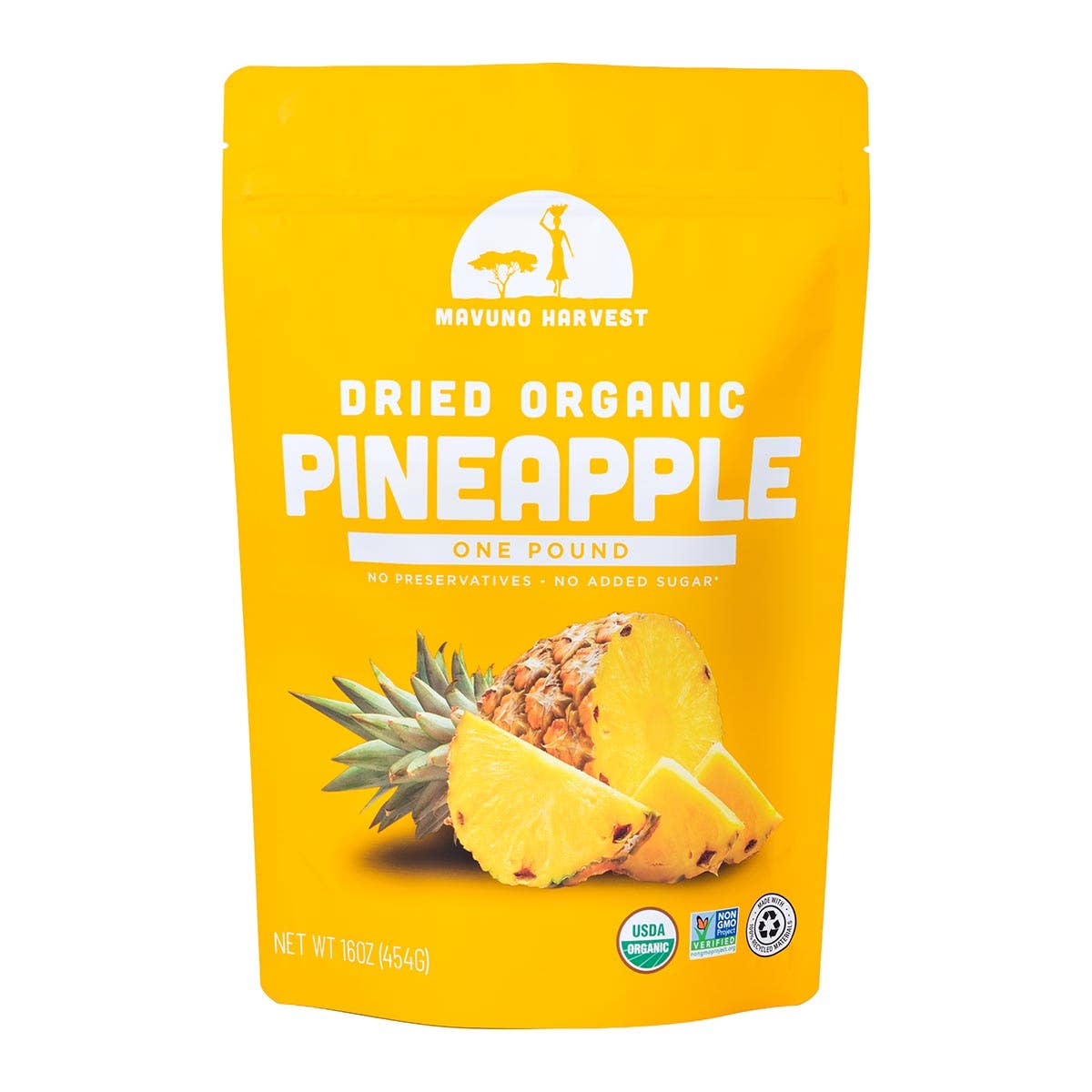 Organic Dried Pineapple
