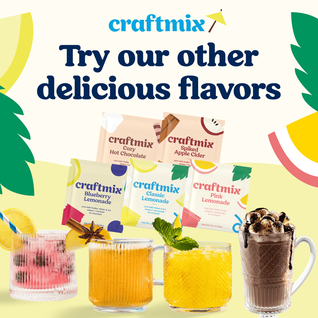 Classic Lemonade Cocktail / Mocktail Mixer