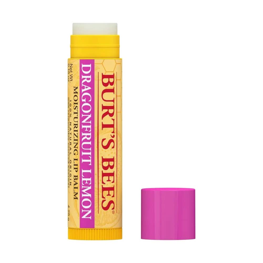 Dragonfruit Lemon Lip Balm With Beeswax, Blister Box