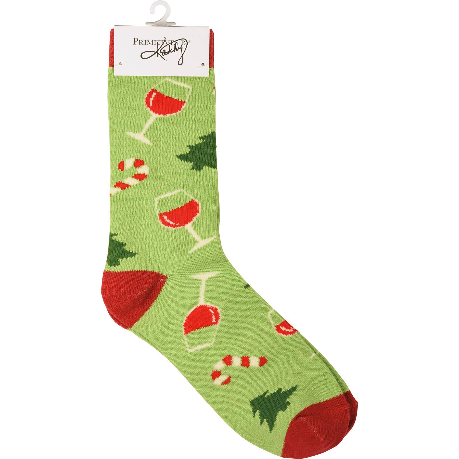 A White Christmas Box Sign And Sock Set