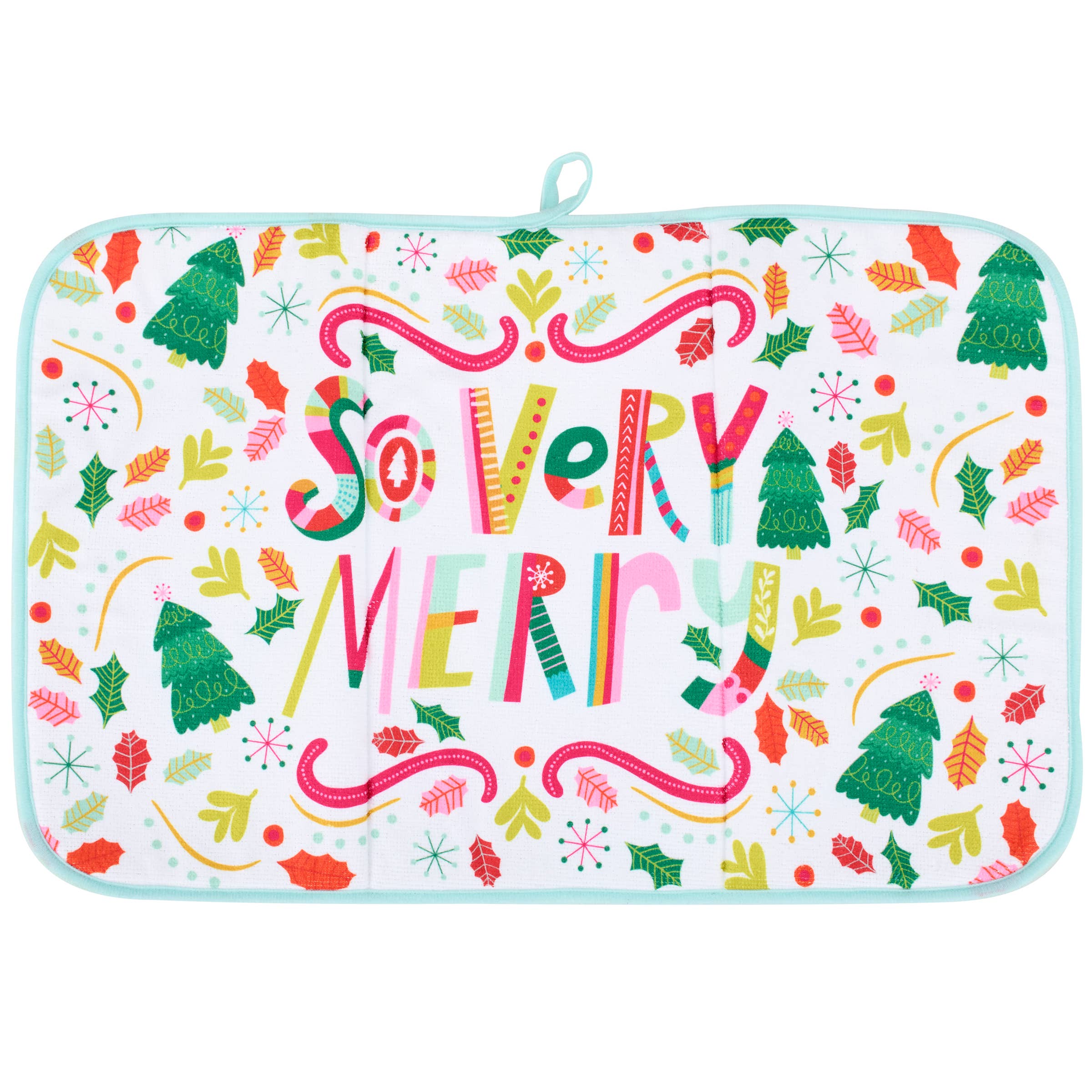 So Very Merry Drying Mat