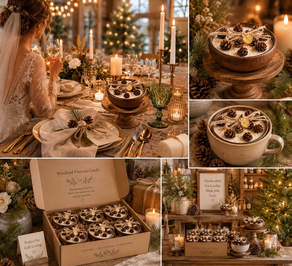 Woodland Pinecone Candle