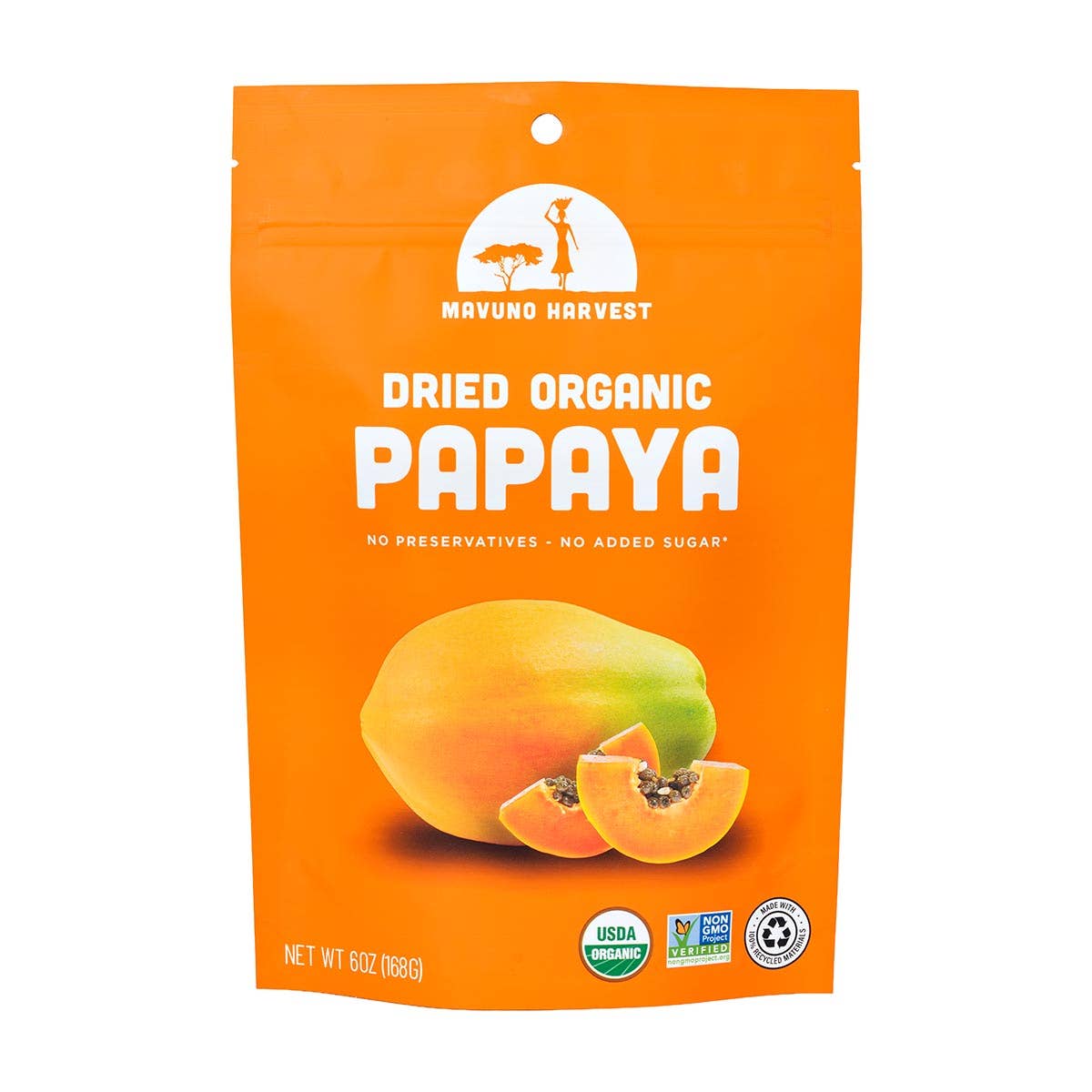 Organic Dried Papaya