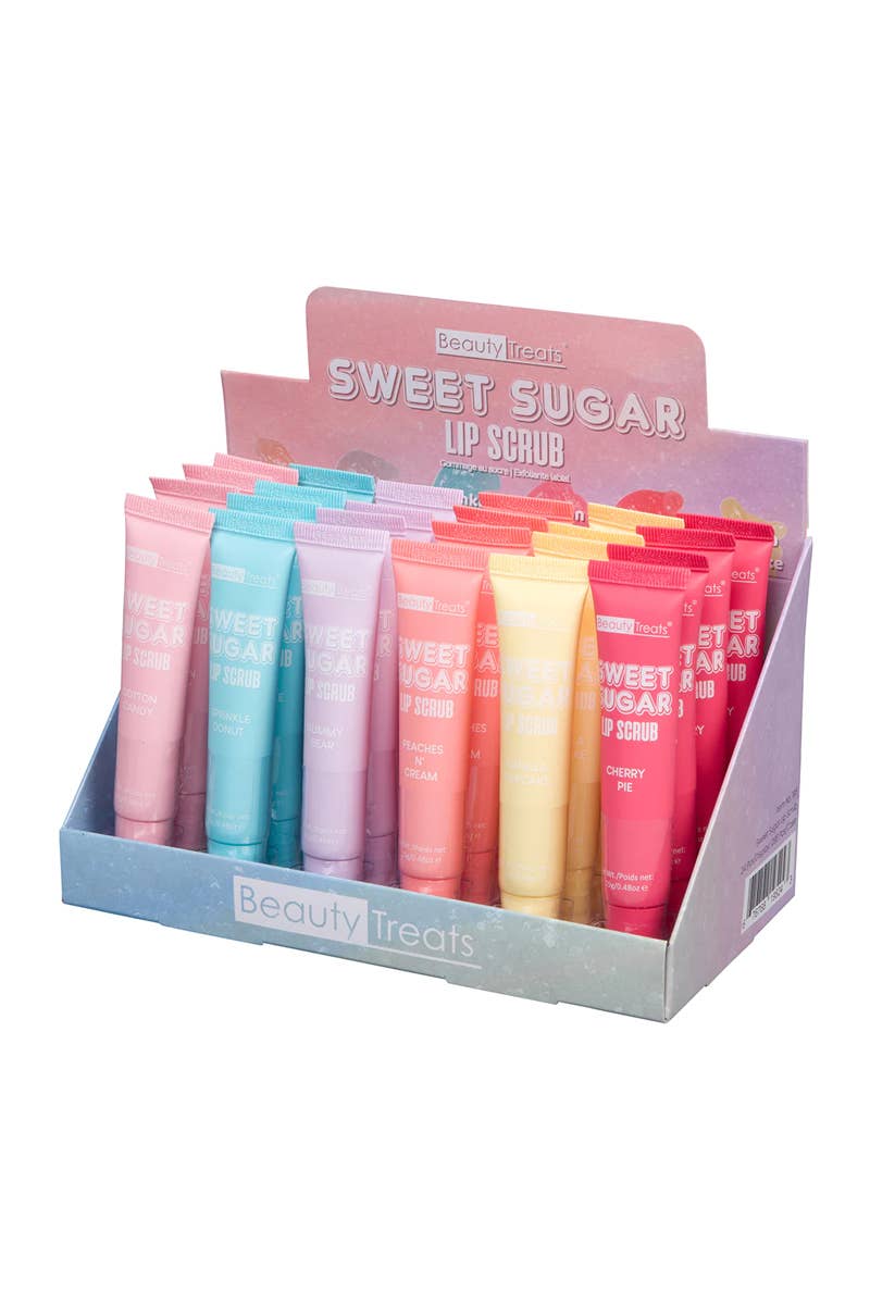 Beauty Treats 195 Sweet Sugar Lip Scrub - 24pc
