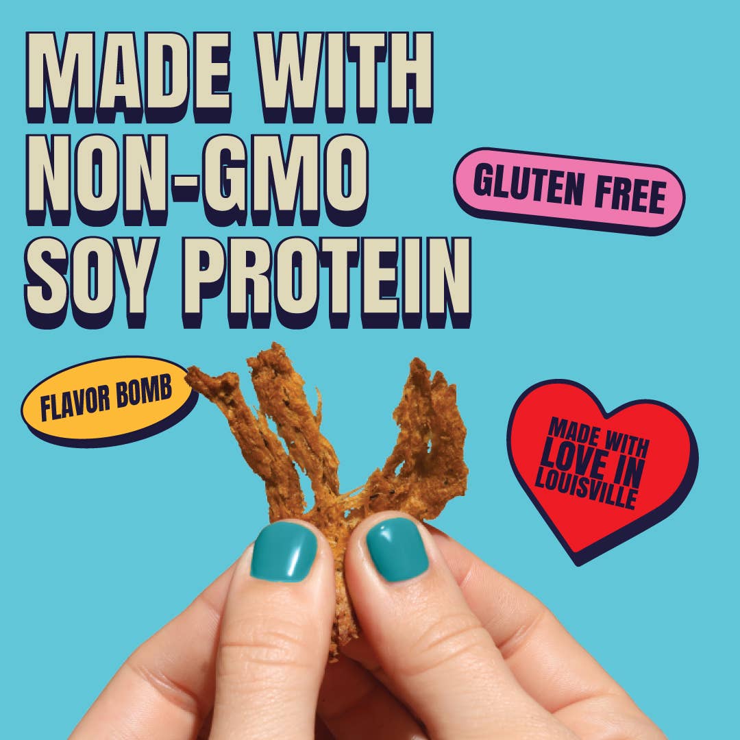 Vegan & Plant Based Smoked Black Pepper Jerky 3 oz