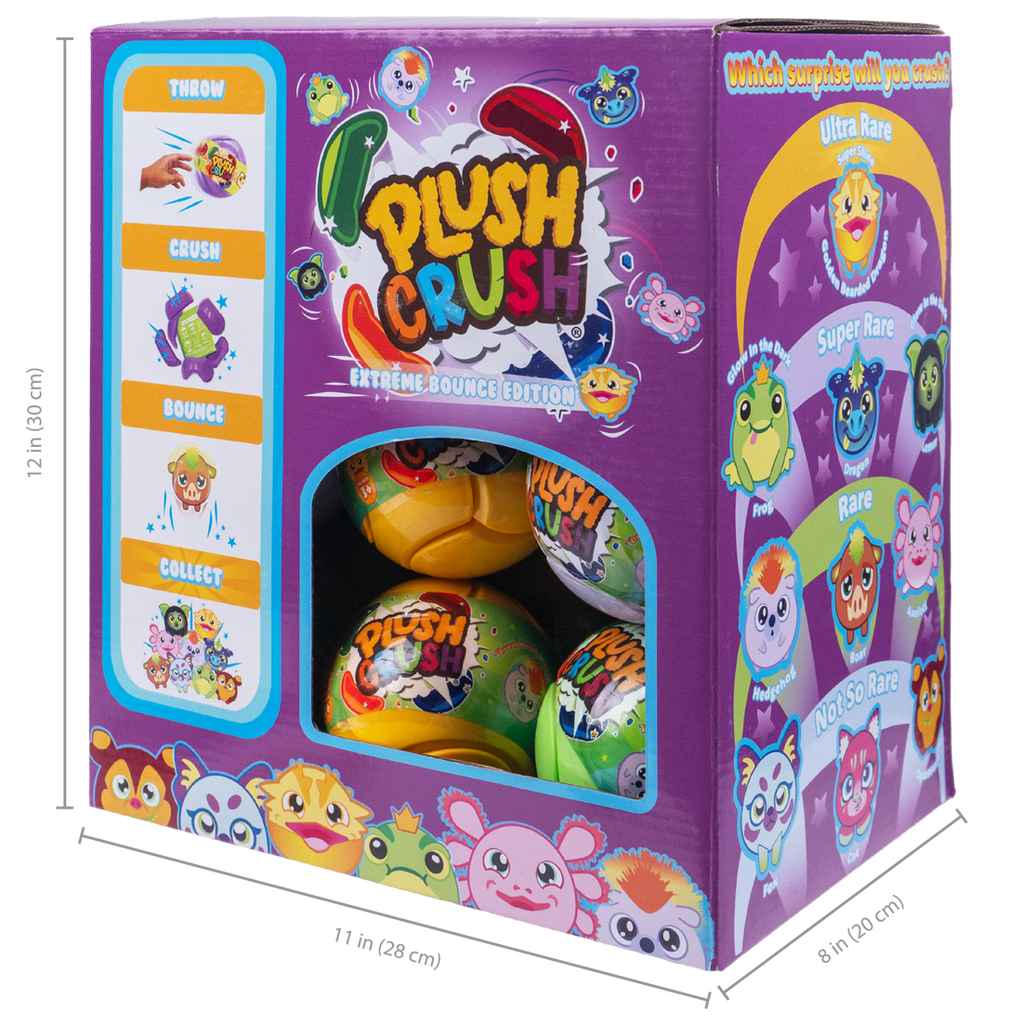 Plush Crush Extreme Bounce Edition - Display of 18