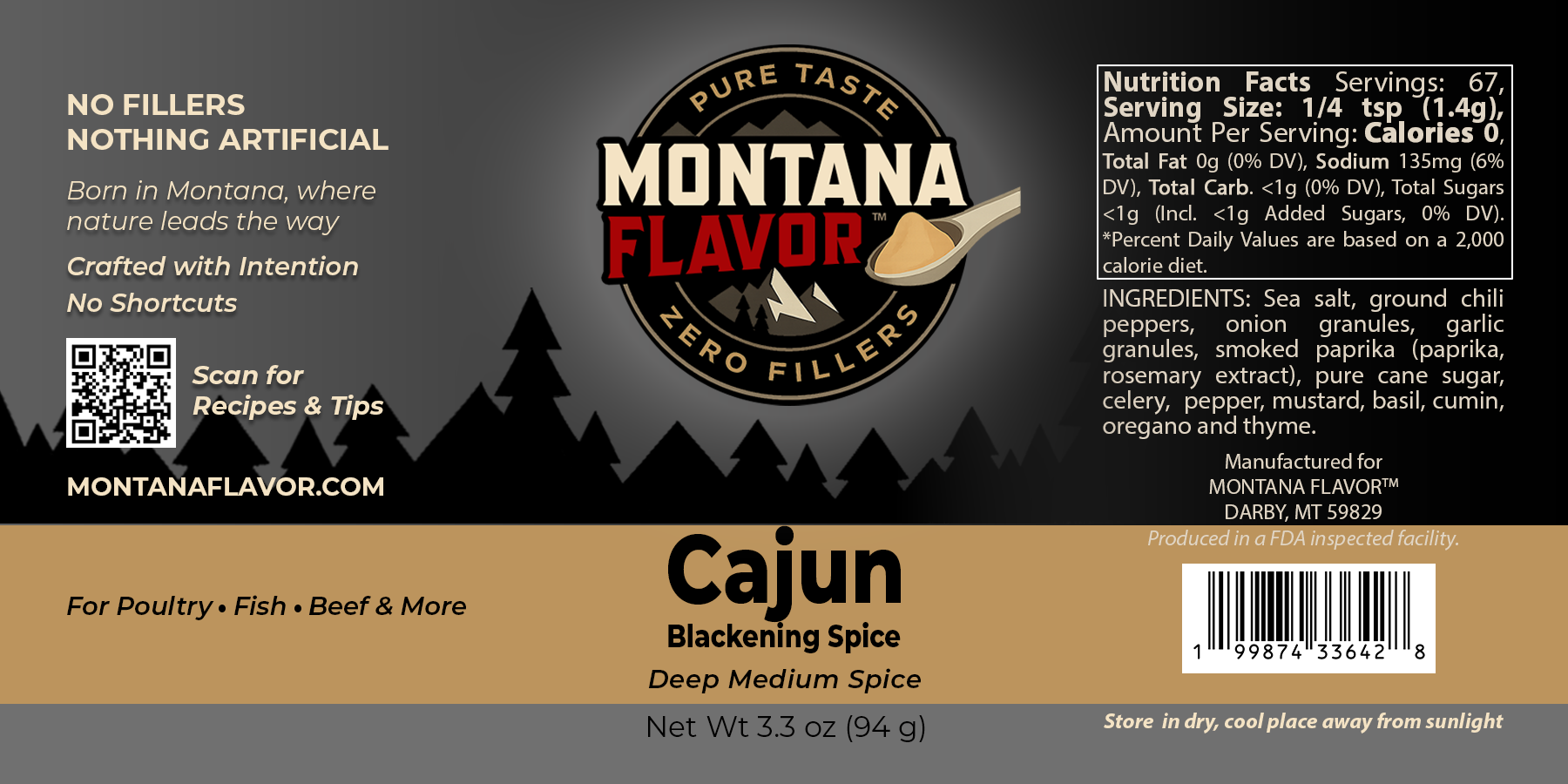 Cajun Blackening Spice